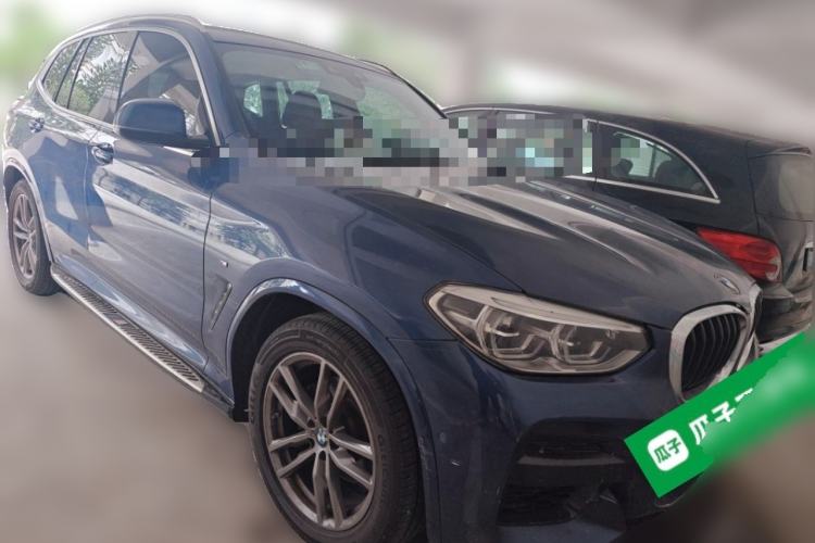 Used BMW X3 2020 xDrive28i M Sport Package Front Right 45 Deg