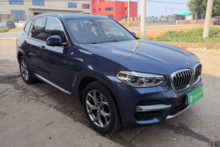 Used BMW X3 2020 xDrive28i Luxury Package Front Right 45 Deg