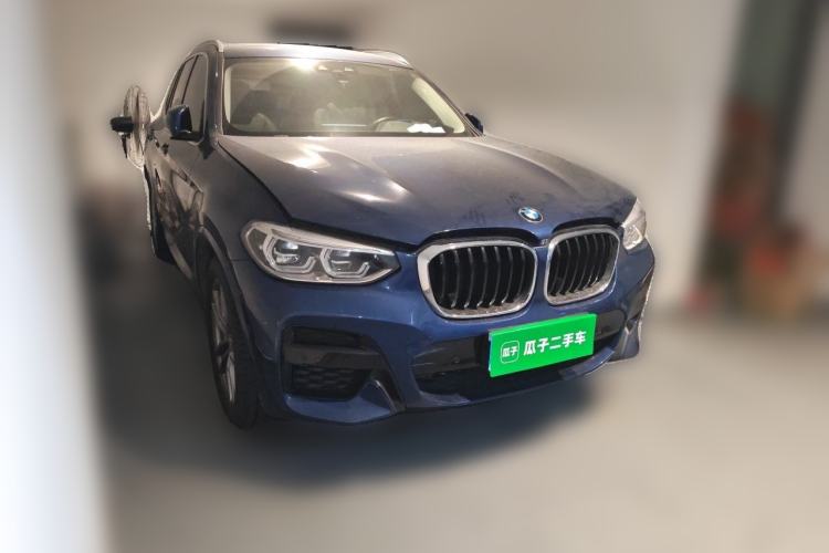 Used BMW X3 2020 xDrive28i M Sport Package Front Right 45 Deg