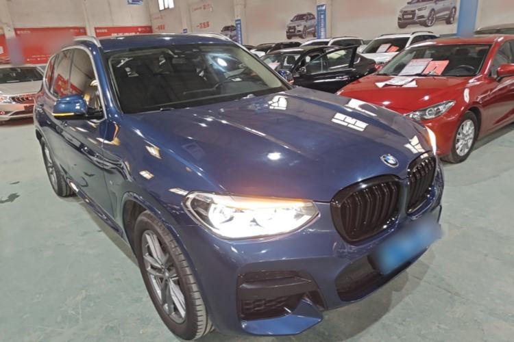 Used BMW X3 2020 xDrive28i M Sport Package Front Right 45 Deg
