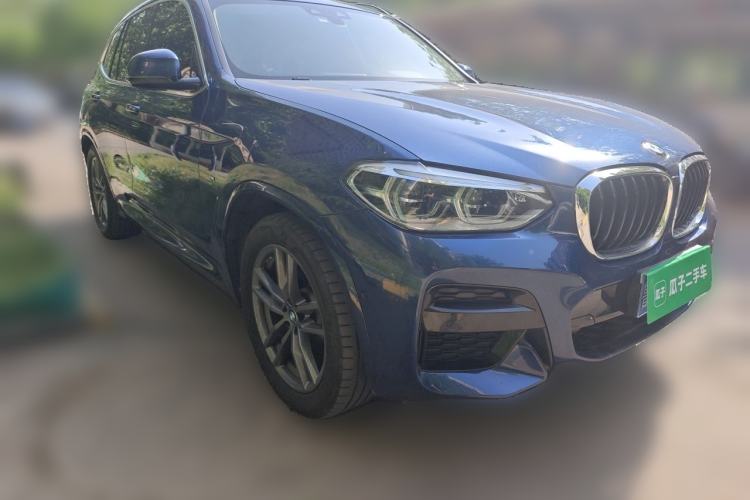 Used BMW X3 2020 xDrive28i M Sport Package Front Right 45 Deg