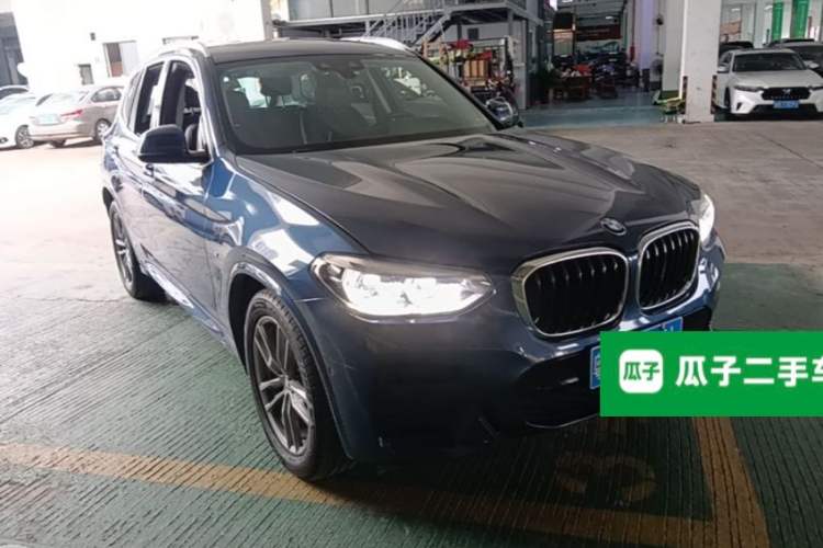 Used BMW X3 2020 xDrive28i M Sport Package Front Right 45 Deg