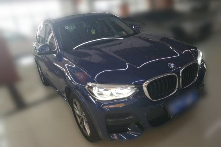 Used BMW X3 2020 xDrive25i M Sport Package Front Right 45 Deg