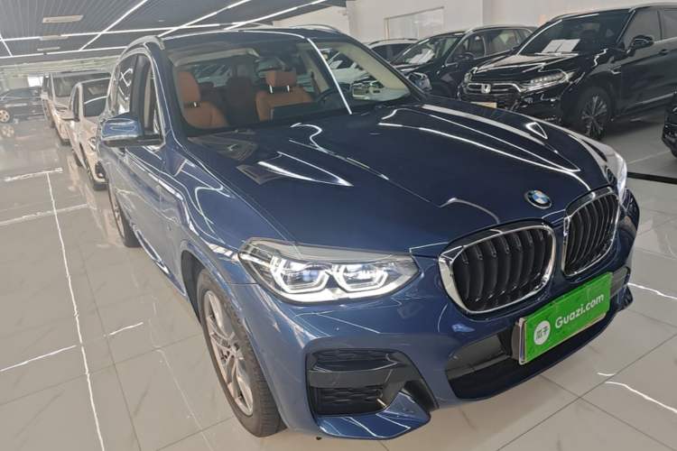 Used BMW X3 2020 xDrive28i M Sport Package Front Right 45 Deg