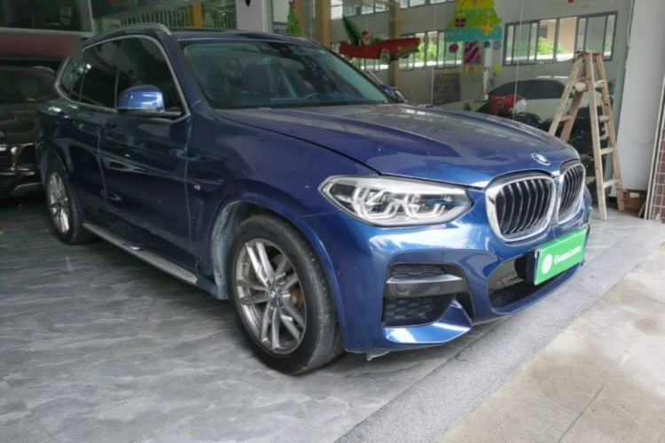 Used BMW X3 2020 xDrive28i M Sport Package Front Right 45 Deg