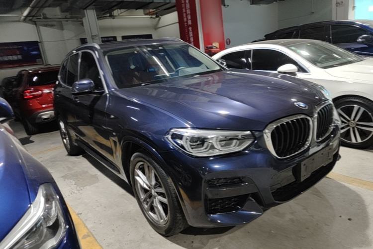 Used BMW X3 2020 xDrive28i M Sport Package Front Right 45 Deg