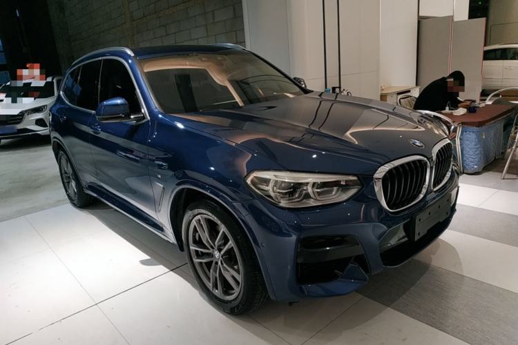 Used BMW X3 2020 xDrive28i M Sport Package Front Right 45 Deg