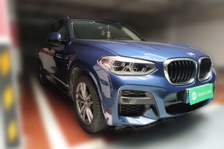 Used BMW X3 2020 xDrive25i M Sport Package Front Right 45 Deg