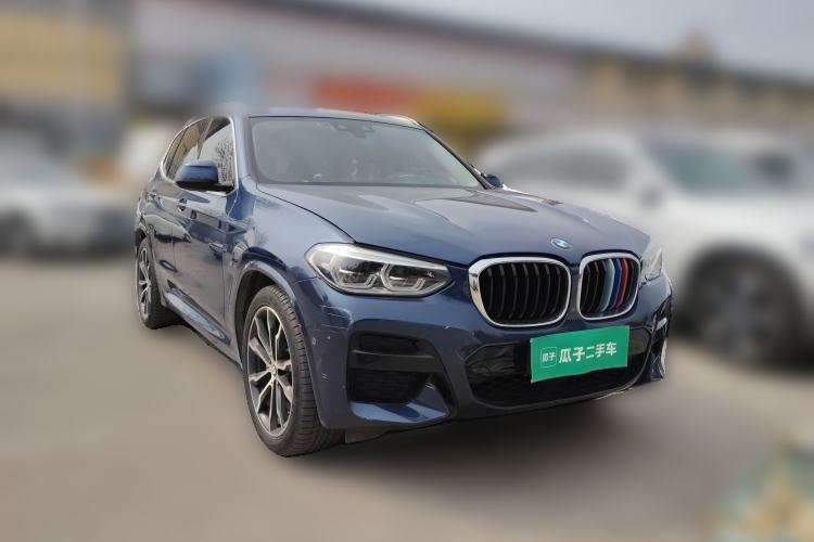 Used BMW X3 2020 xDrive30i Luxury Model with M Sport Package Front Right 45 Deg