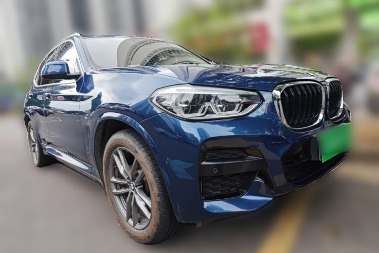 Used BMW X3 2020 xDrive28i M Sport Package Front Right 45 Deg