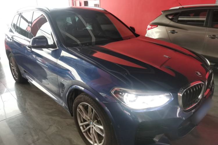 Used BMW X3 2020 xDrive28i M Sport Package Front Right 45 Deg
