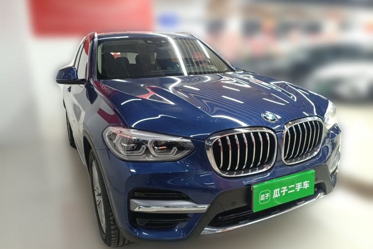 Used BMW X3 2020 xDrive25i Luxury Package Front Right 45 Deg