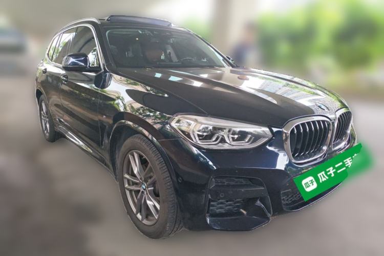 Used BMW X3 2020 xDrive28i M Sport Package Front Right 45 Deg