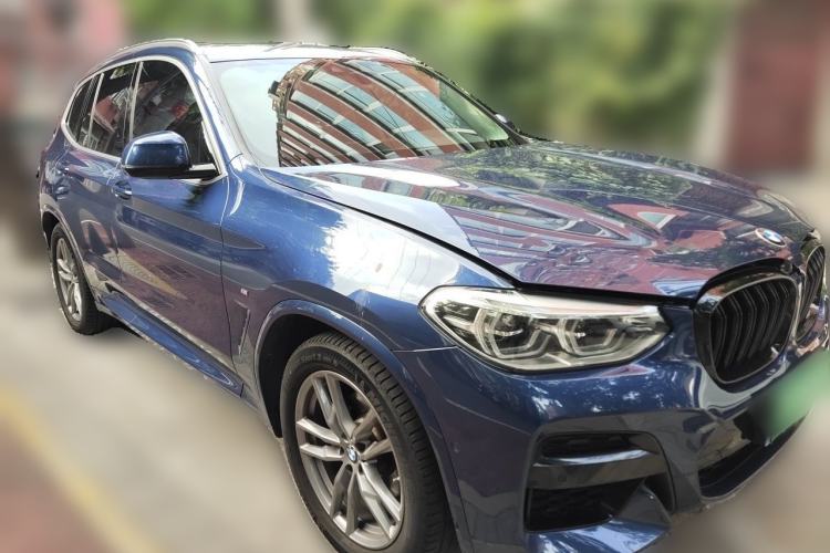 Used BMW X3 2020 xDrive28i M Sport Package Front Right 45 Deg