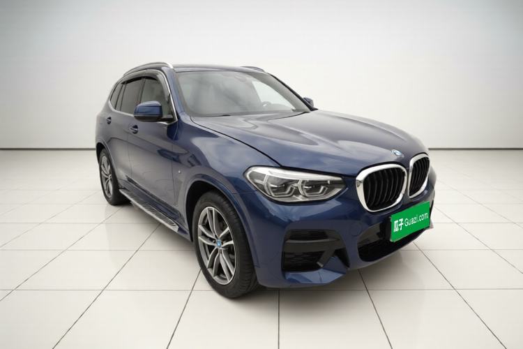 Used BMW X3 2020 xDrive25i M Sport Package Front Right 45 Deg