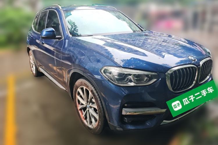 Used BMW X3 2020 xDrive25i Luxury Package Front Right 45 Deg