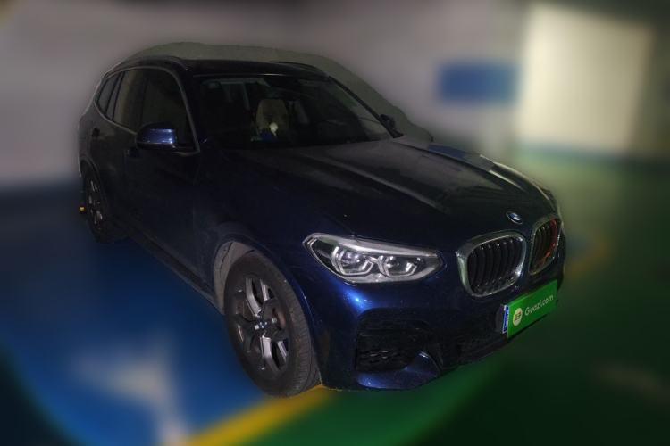 Used BMW X3 2020 xDrive25i M Sport Package Front Right 45 Deg