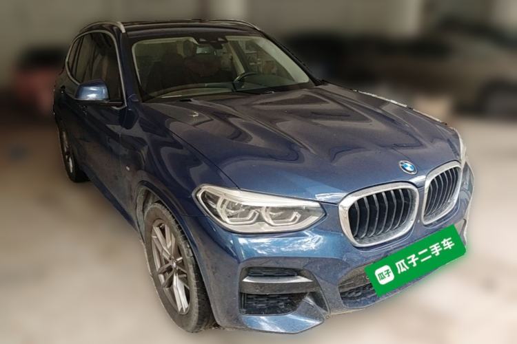 Used BMW X3 2020 xDrive28i M Sport Package Front Right 45 Deg