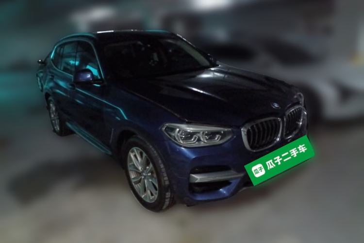 Used BMW X3 2020 xDrive25i Luxury Package Front Right 45 Deg