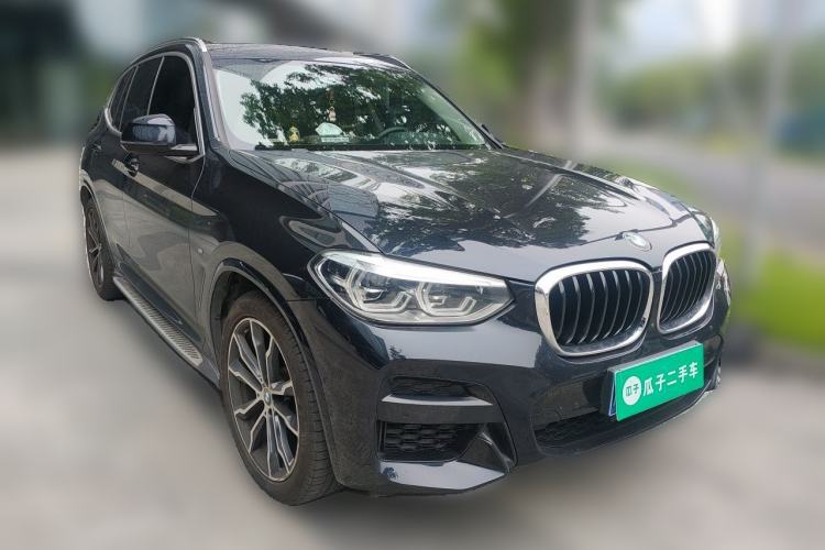 Used BMW X3 2020 xDrive30i Luxury Model with M Sport Package Front Right 45 Deg