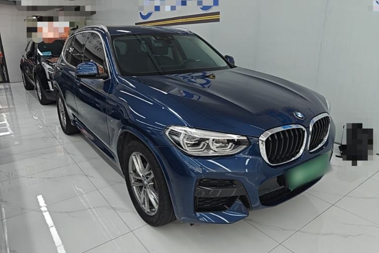 Used BMW X3 2020 xDrive25i M Sport Package Front Right 45 Deg