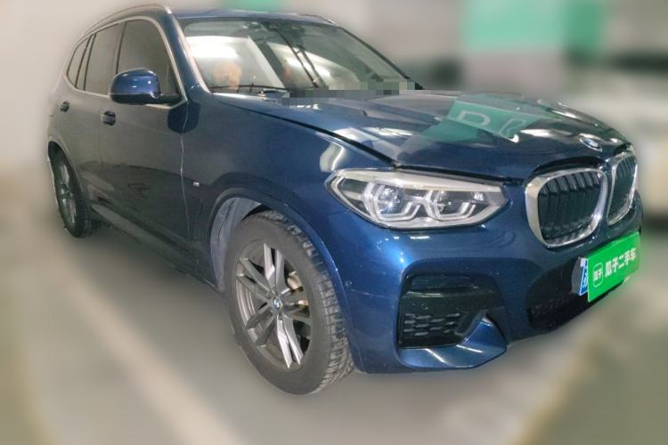 Used BMW X3 2020 xDrive25i M Sport Package Front Right 45 Deg