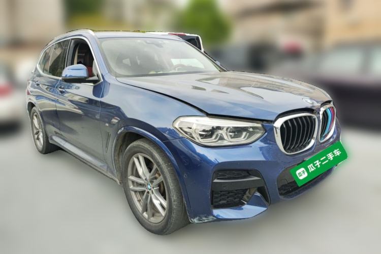 Used BMW X3 2020 xDrive28i M Sport Package Front Right 45 Deg
