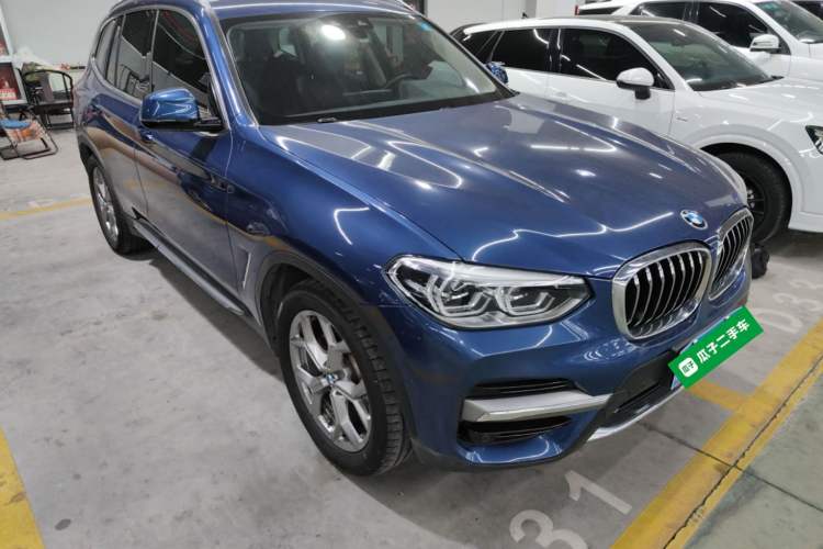 Used BMW X3 2020 xDrive28i Luxury Package Front Right 45 Deg
