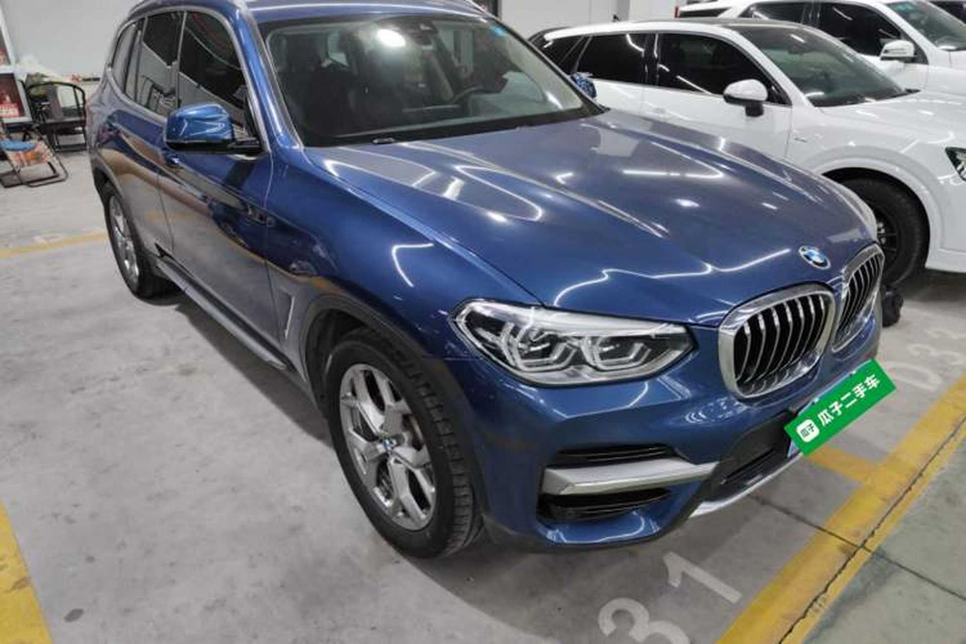Used BMW X3 2020 xDrive28i Luxury Package Front Right 45 Deg