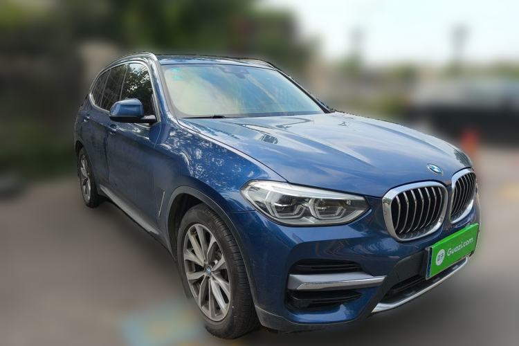 Used BMW X3 2020 xDrive25i Luxury Package Front Right 45 Deg