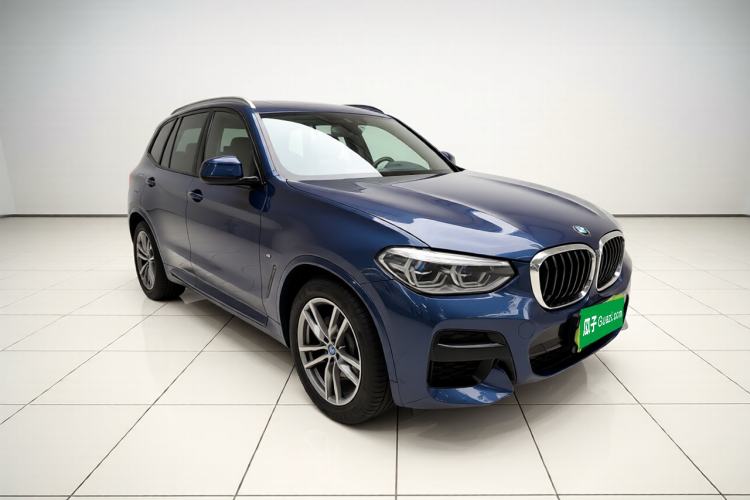 Used BMW X3 2020 xDrive25i M Sport Package Front Right 45 Deg