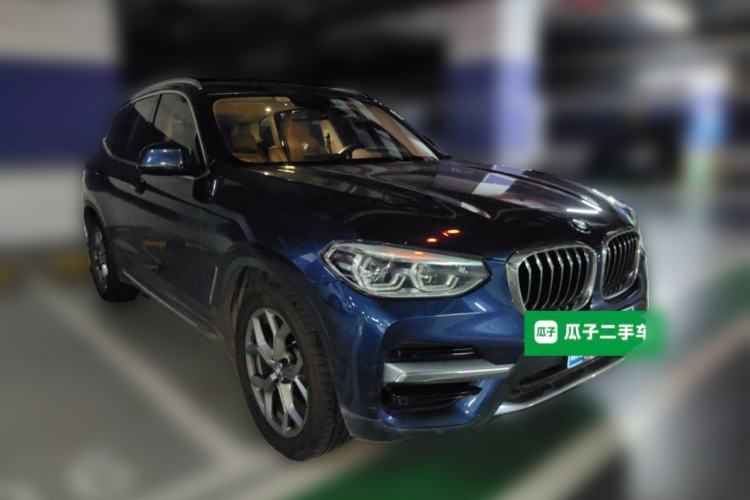 Used BMW X3 2020 xDrive28i Luxury Package Front Right 45 Deg