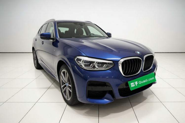 Used BMW X3 2020 xDrive25i M Sport Package Front Right 45 Deg