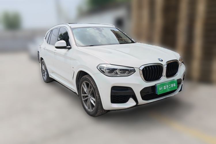 Used BMW X3 2020 xDrive28i M Sport Package Front Right 45 Deg