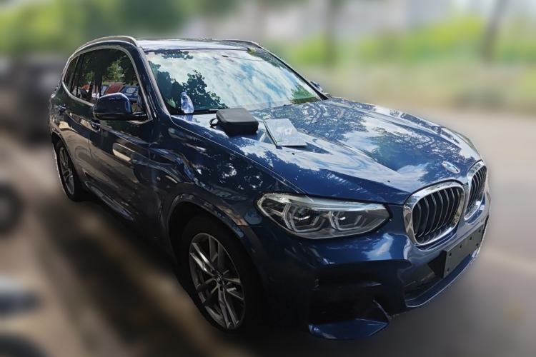 Used BMW X3 2020 xDrive25i M Sport Package Front Right 45 Deg