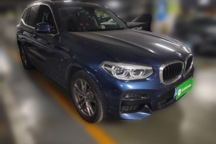 Used BMW X3 2020 xDrive28i M Sport Package Front Right 45 Deg