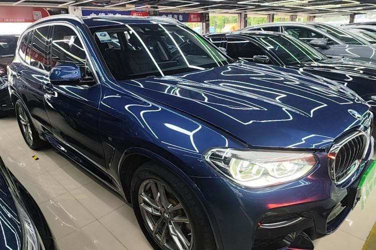 Used BMW X3 2020 xDrive28i M Sport Package Front Right 45 Deg