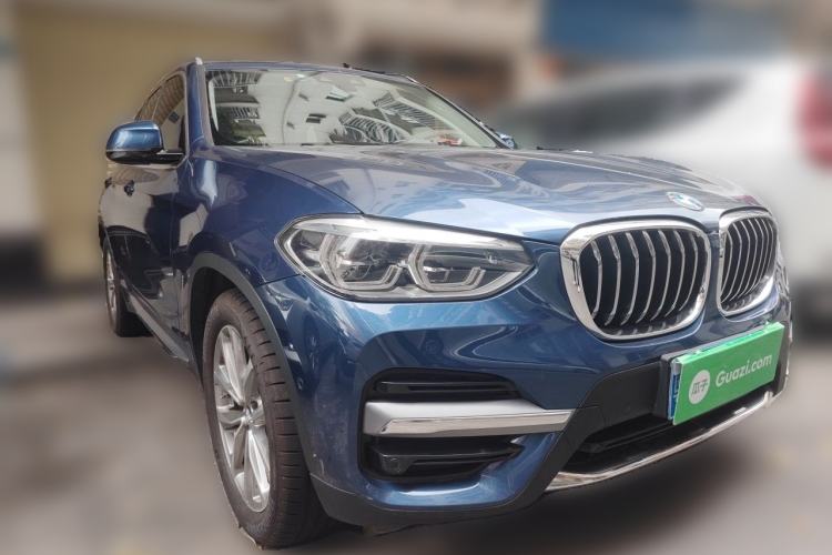 Used BMW X3 2020 xDrive25i Luxury Package Front Right 45 Deg