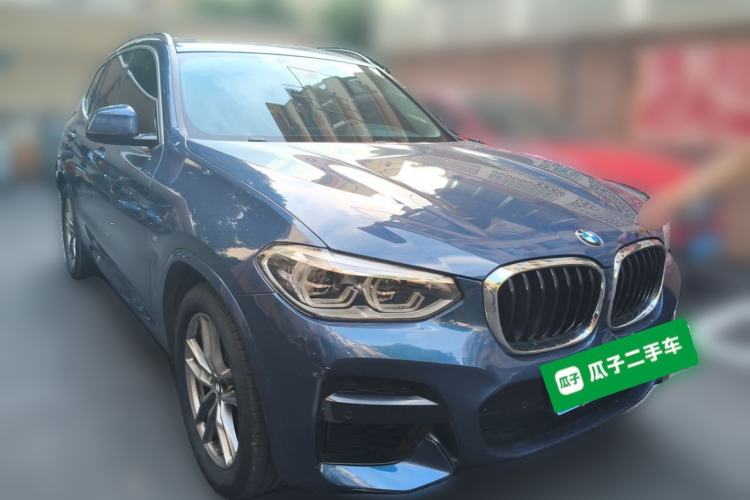 Used BMW X3 2020 xDrive28i M Sport Package Front Right 45 Deg