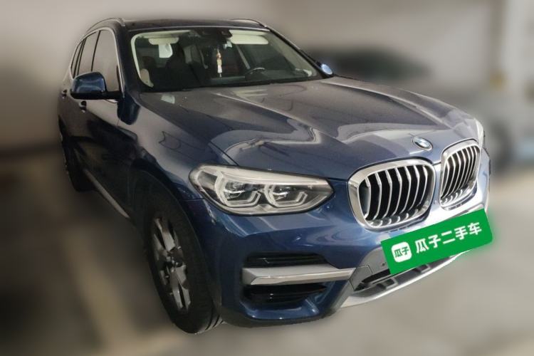 Used BMW X3 2020 xDrive28i Luxury Package Front Right 45 Deg
