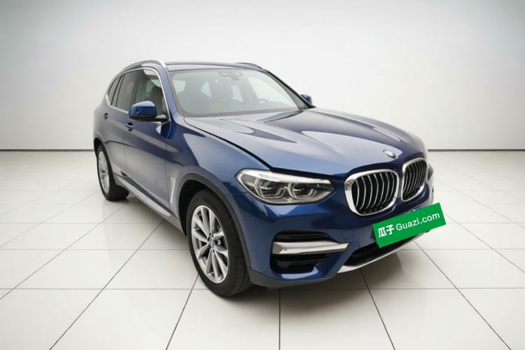 Used BMW X3 2020 xDrive25i Luxury Package Front Right 45 Deg
