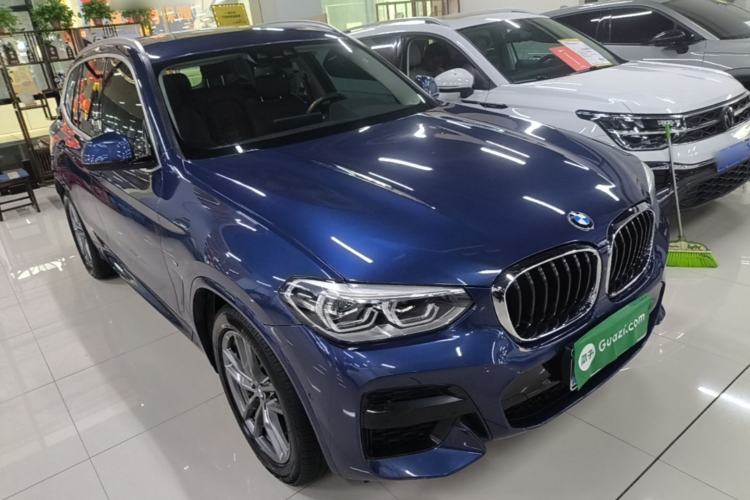 Used BMW X3 2020 xDrive28i M Sport Package Front Right 45 Deg