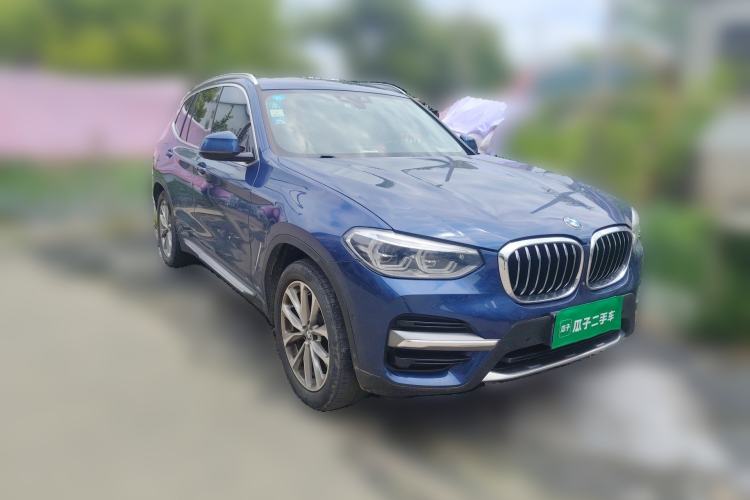 Used BMW X3 2020 xDrive25i M Sport Package Front Right 45 Deg