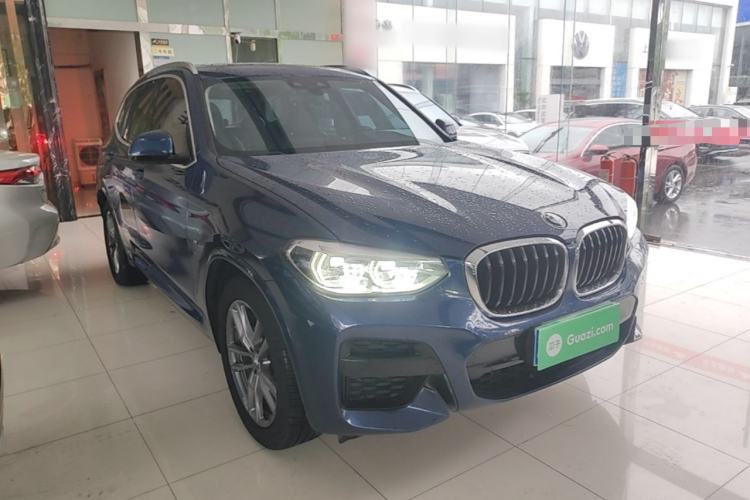 Used BMW X3 2020 xDrive28i M Sport Package Front Right 45 Deg