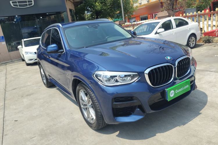 Used BMW X3 2020 xDrive28i M Sport Package Front Right 45 Deg