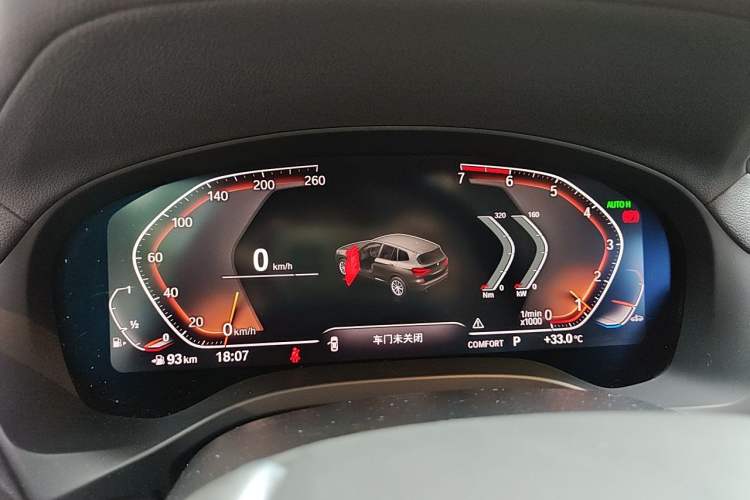 Used BMW X3 2020 xDrive25i Luxury Package Instrument Cluster
