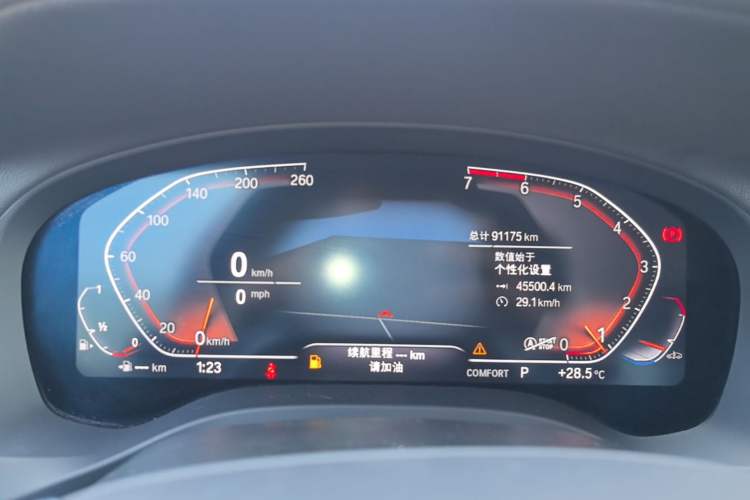 Used BMW X3 2020 xDrive28i Luxury Package Instrument Cluster