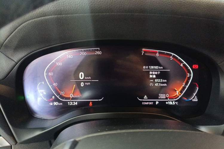 Used BMW X3 2020 xDrive25i Luxury Package Instrument Cluster
