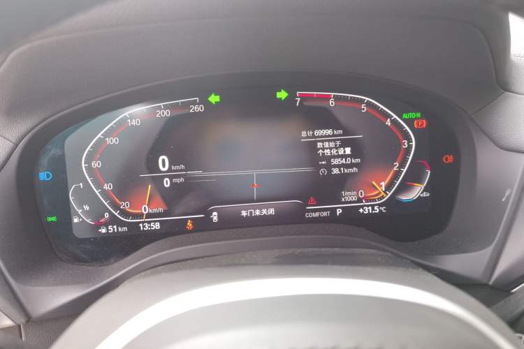 Used BMW X3 2020 xDrive28i M Sport Package Instrument Cluster