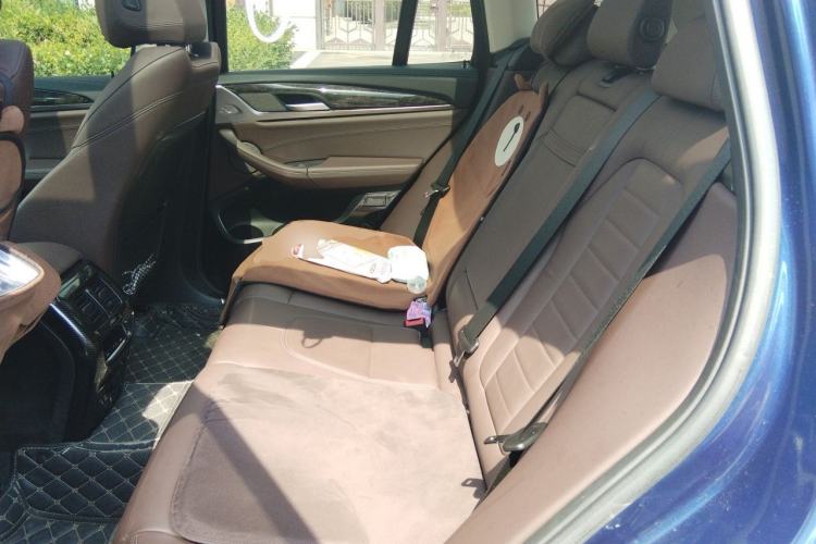 Used BMW X3 2020 xDrive30i Luxury Model with M Sport Package Left Rear Seat